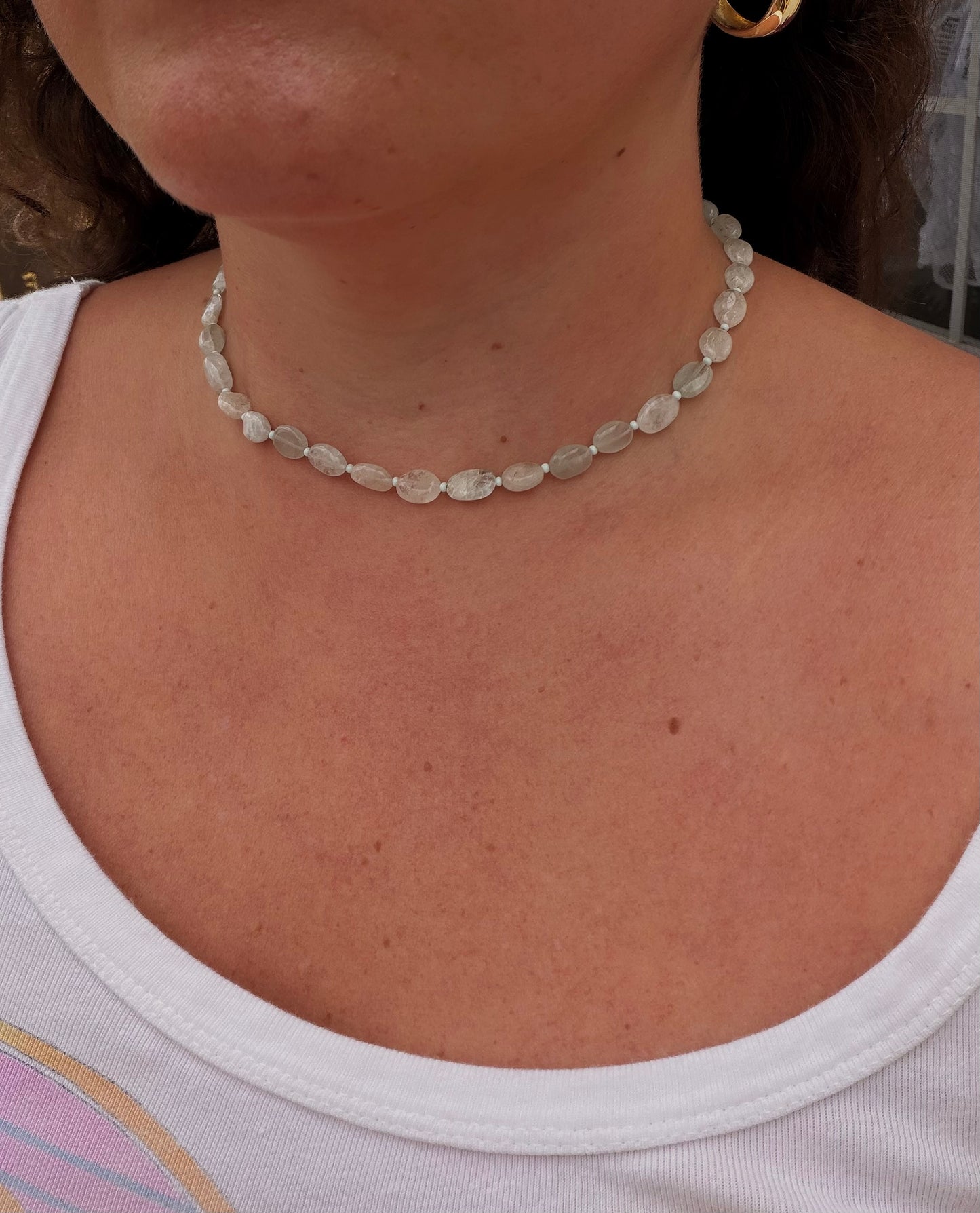 Aquamarine necklace