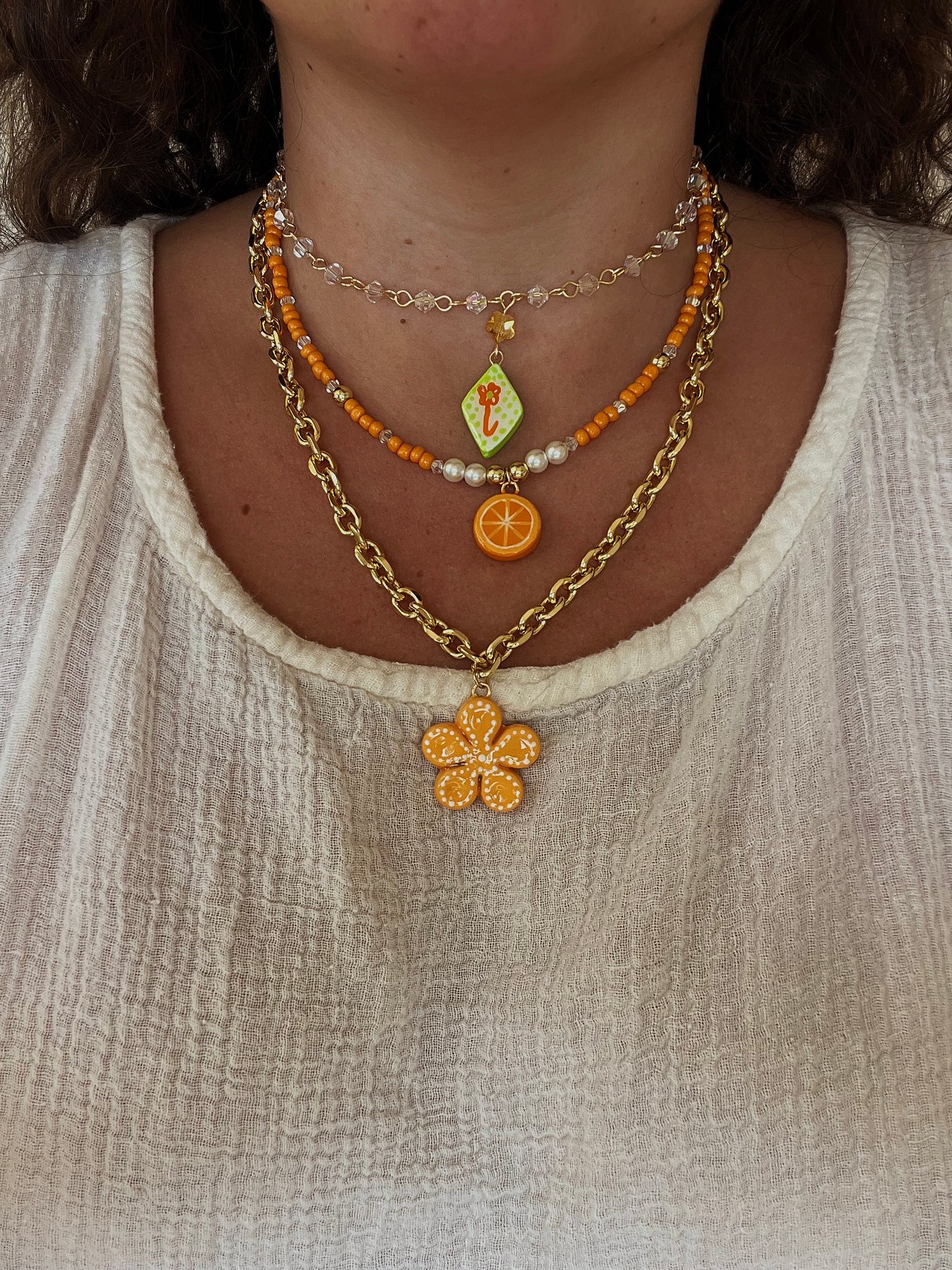 Orange & green set