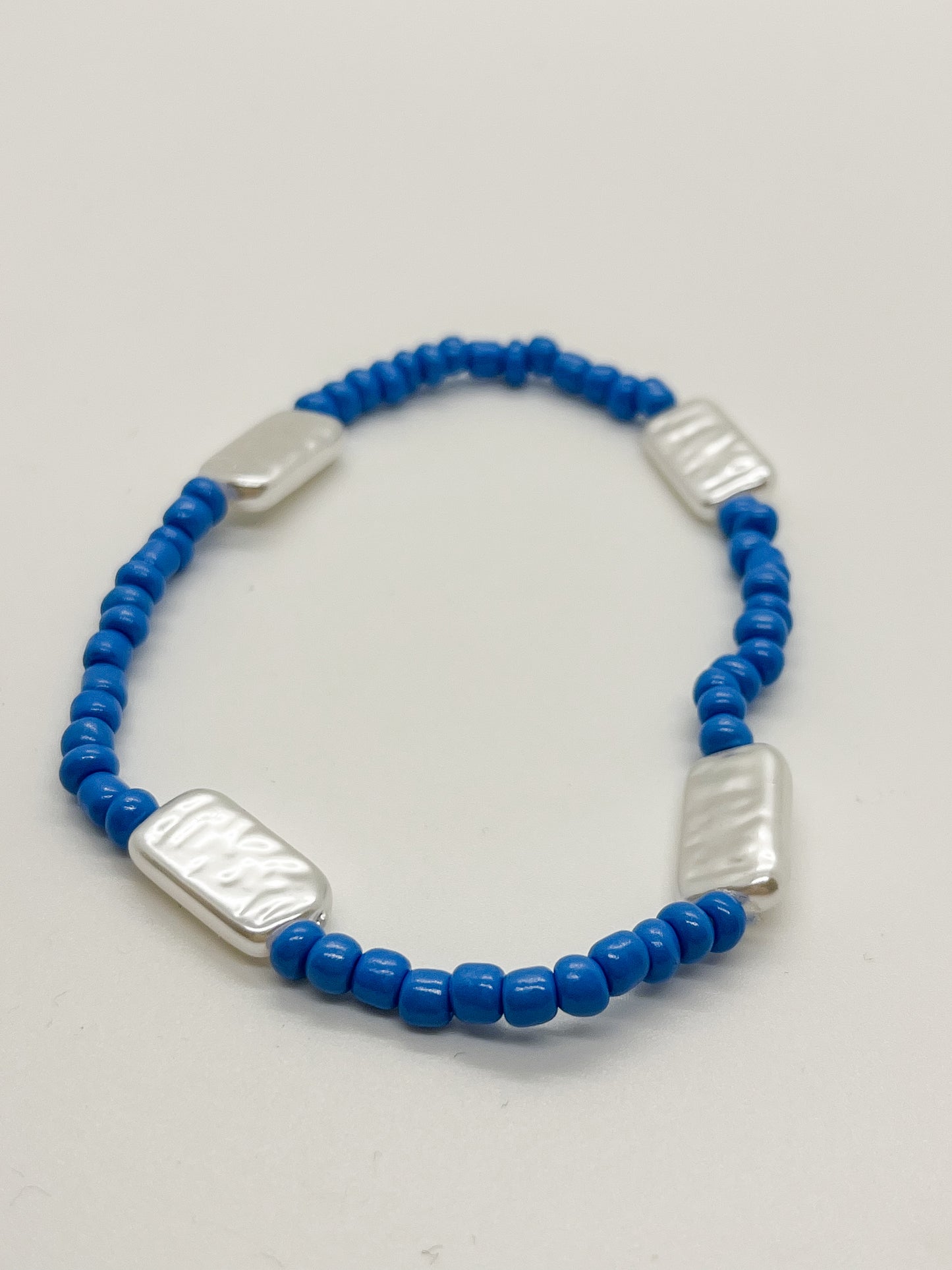 Blue pearl anklet/bracelet