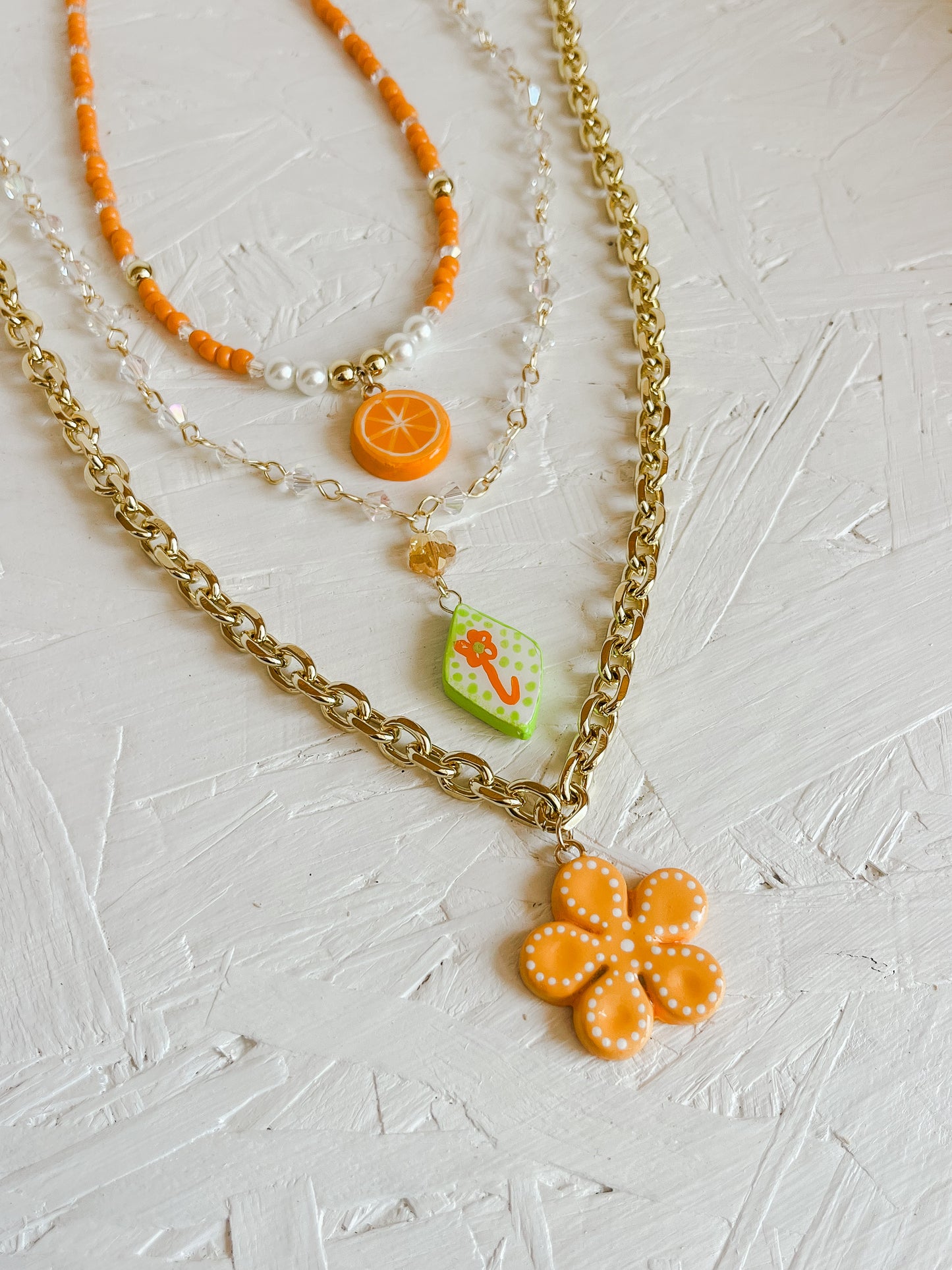 Orange & green set