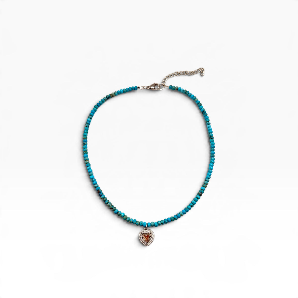 Turquoise Heart Necklace