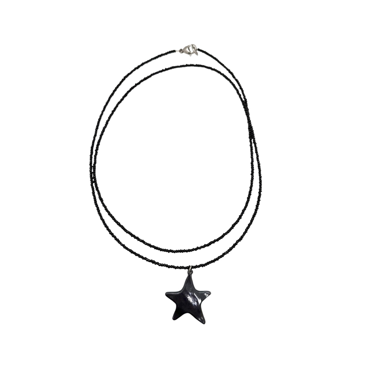 Black Double Wrap Star