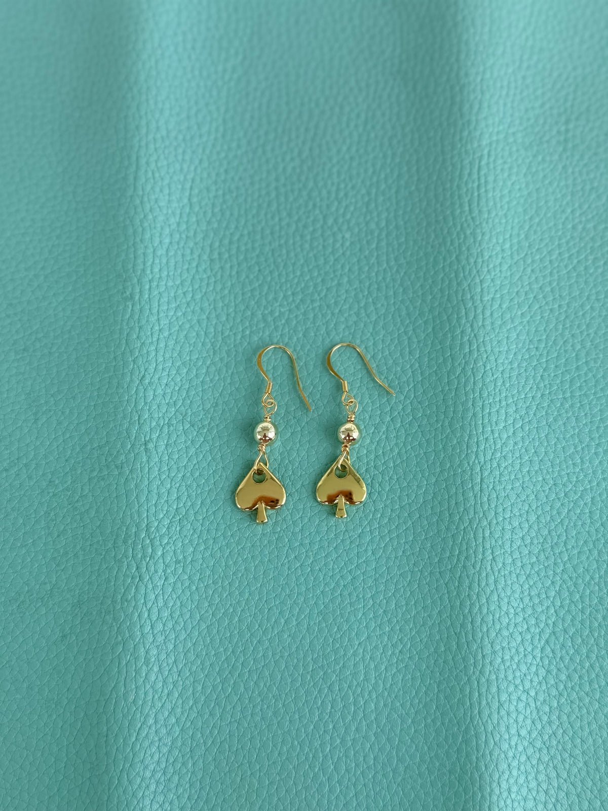 Spade earrings