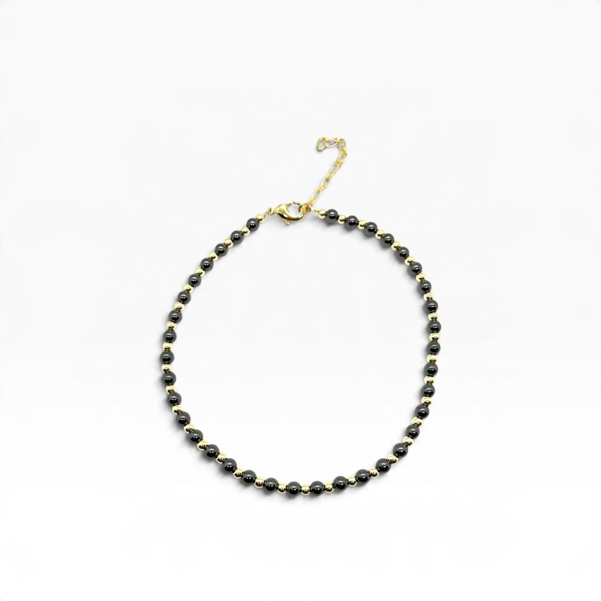 Gold & Gunmetal Necklace