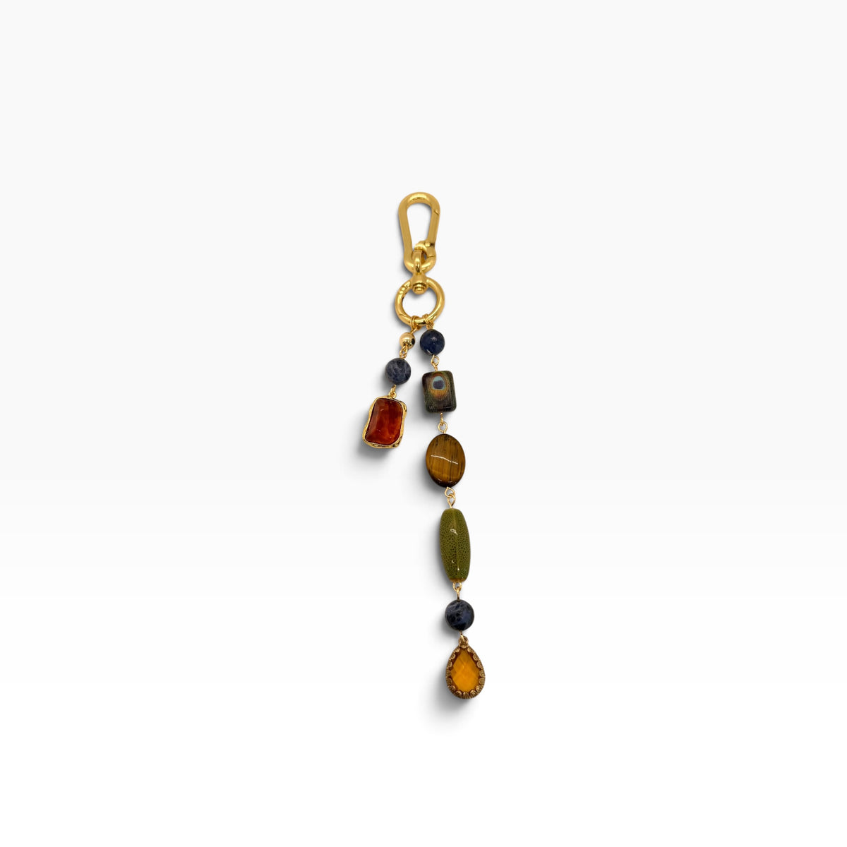 Peacock Bag Charm