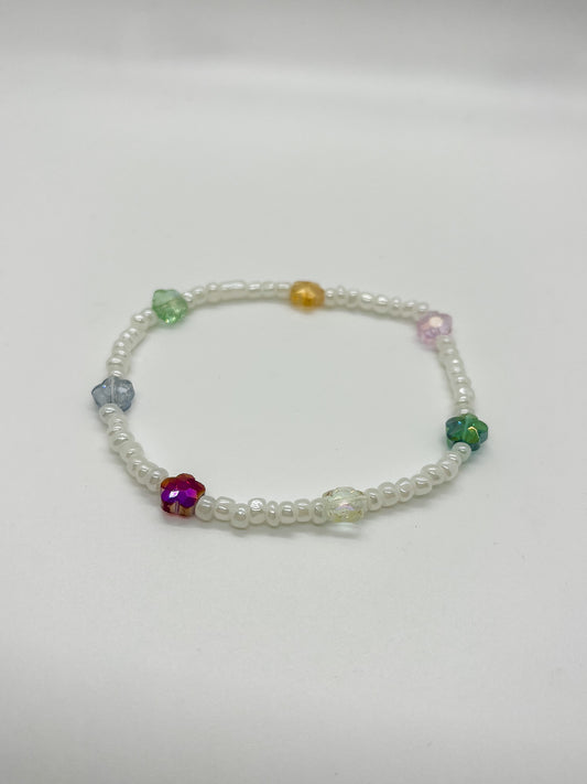 Flower anklet/bracelet