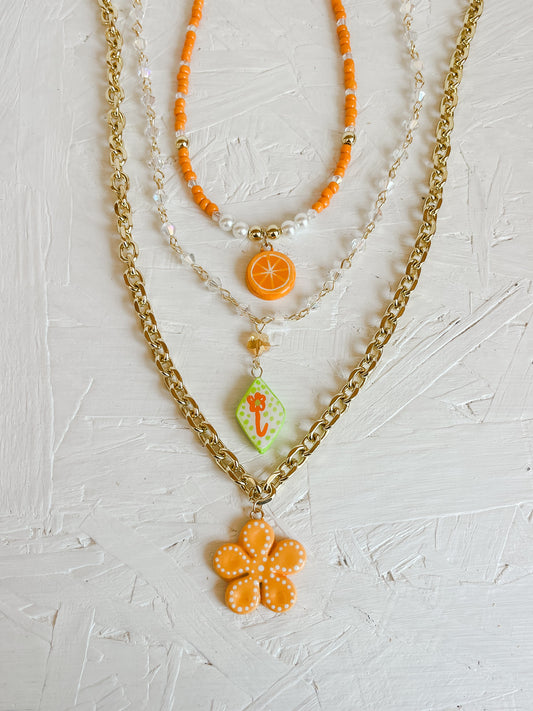 Orange & green set
