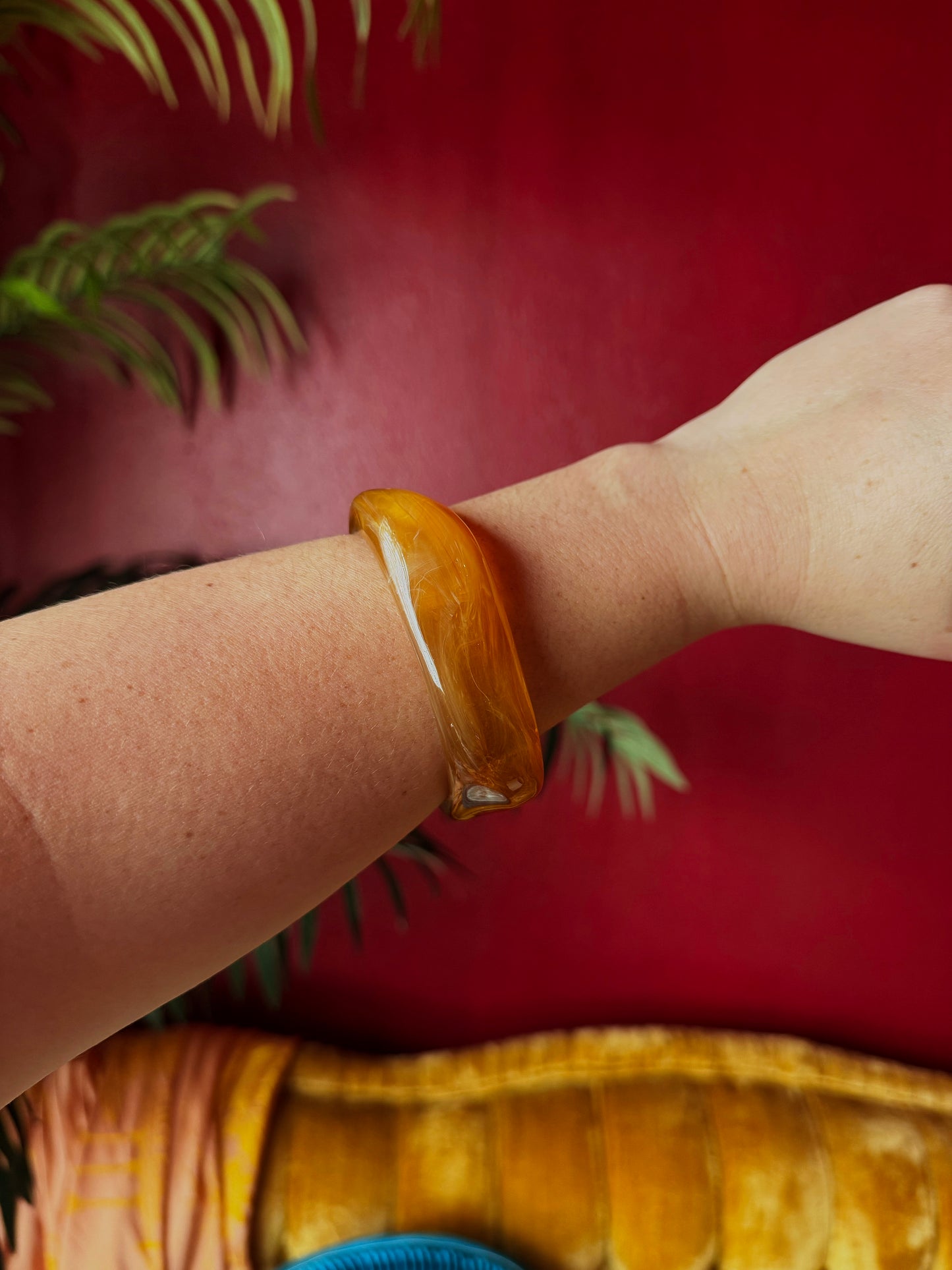 Lenny bangle- caramel