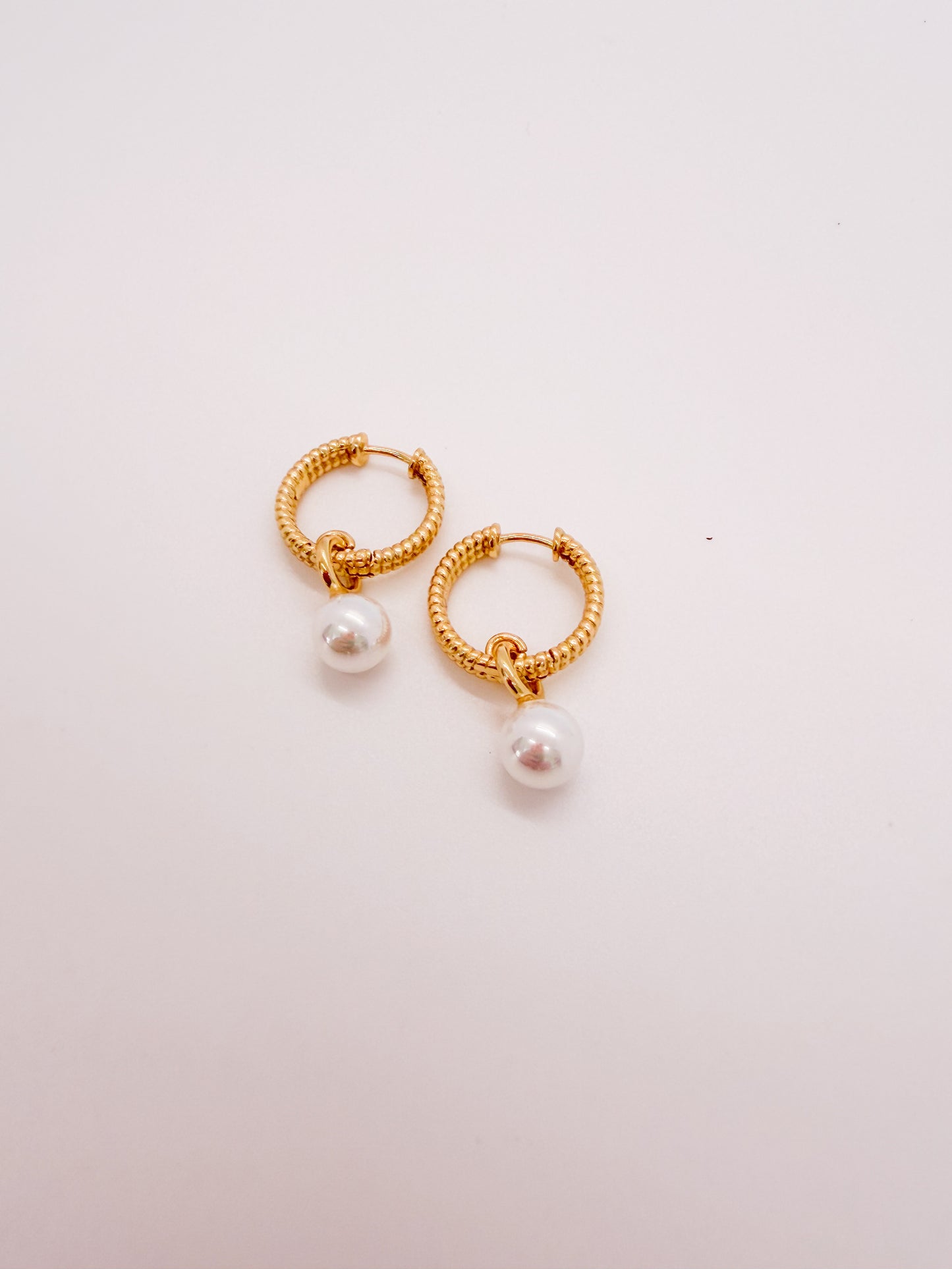 Fleur hoops