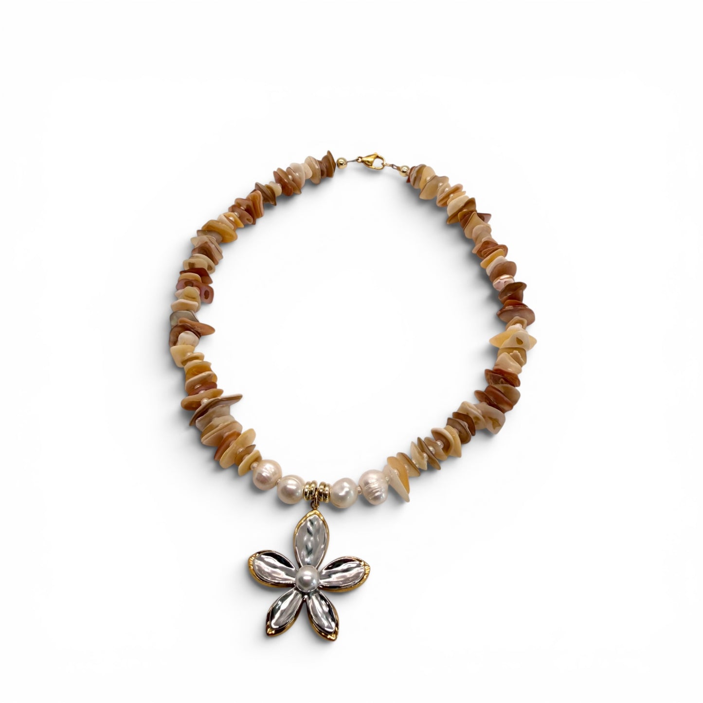 Bay Flower Necklace