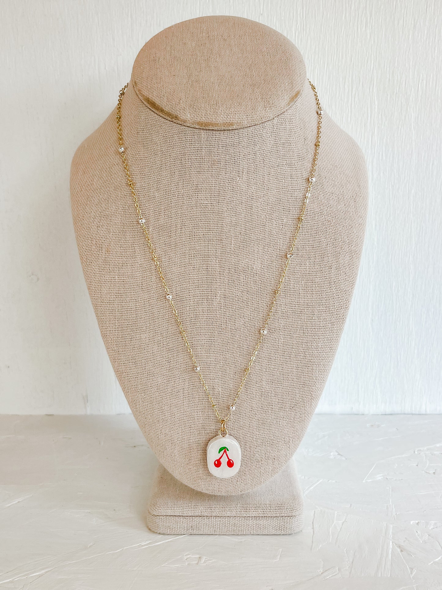 Cherry necklace