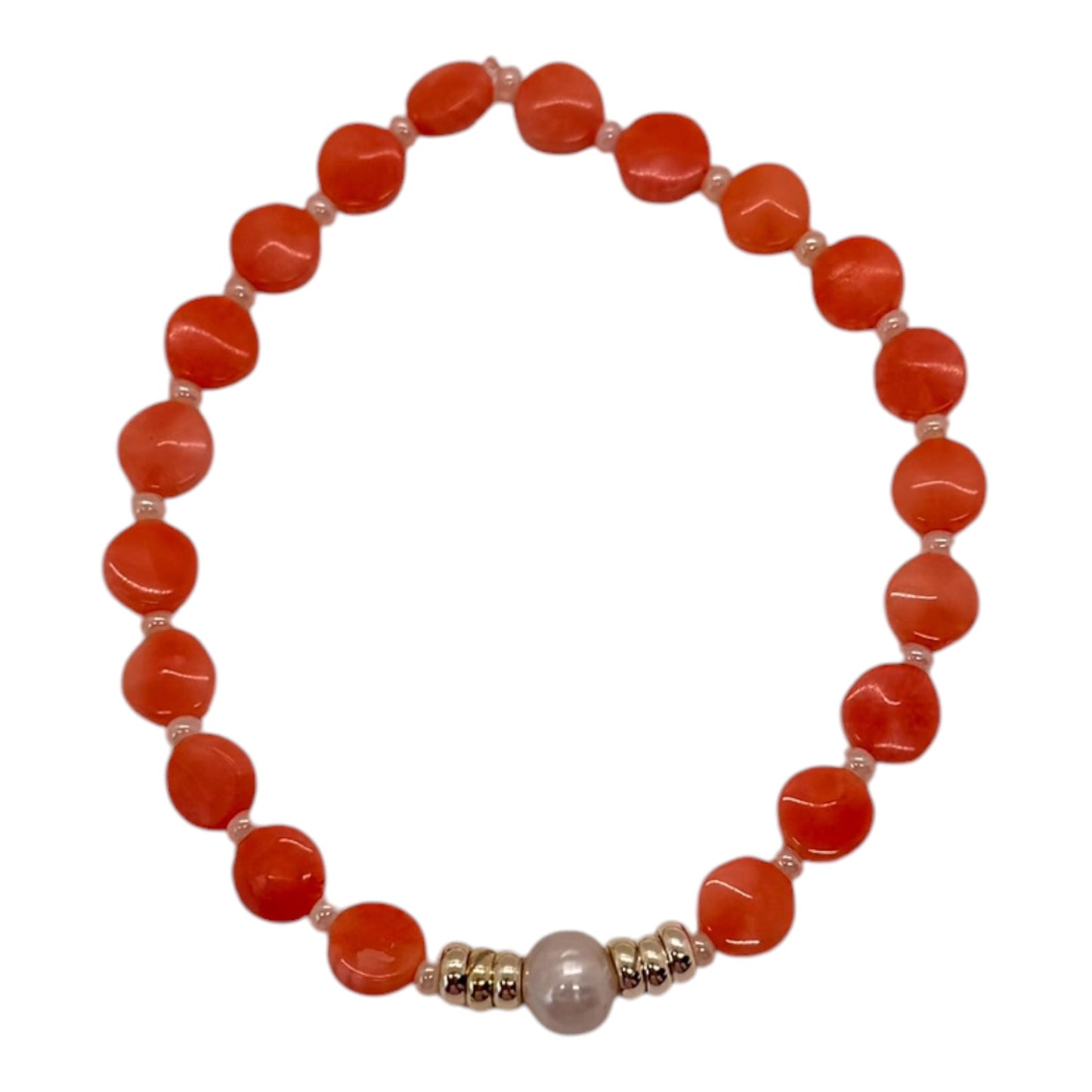 Peach bracelet