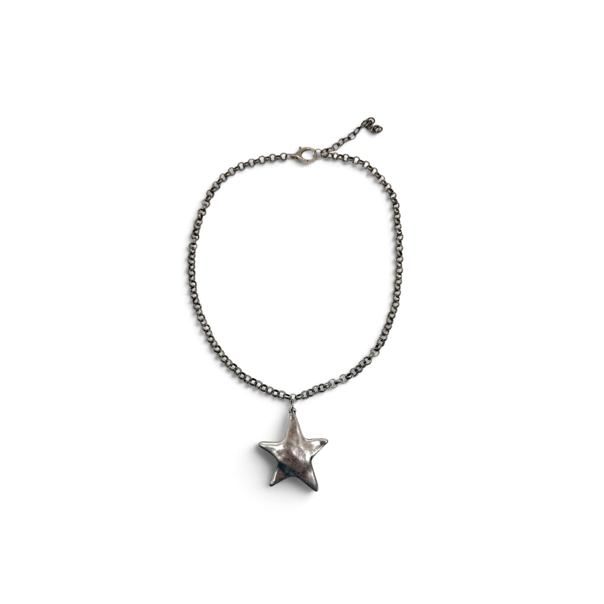 Silver Star Necklace