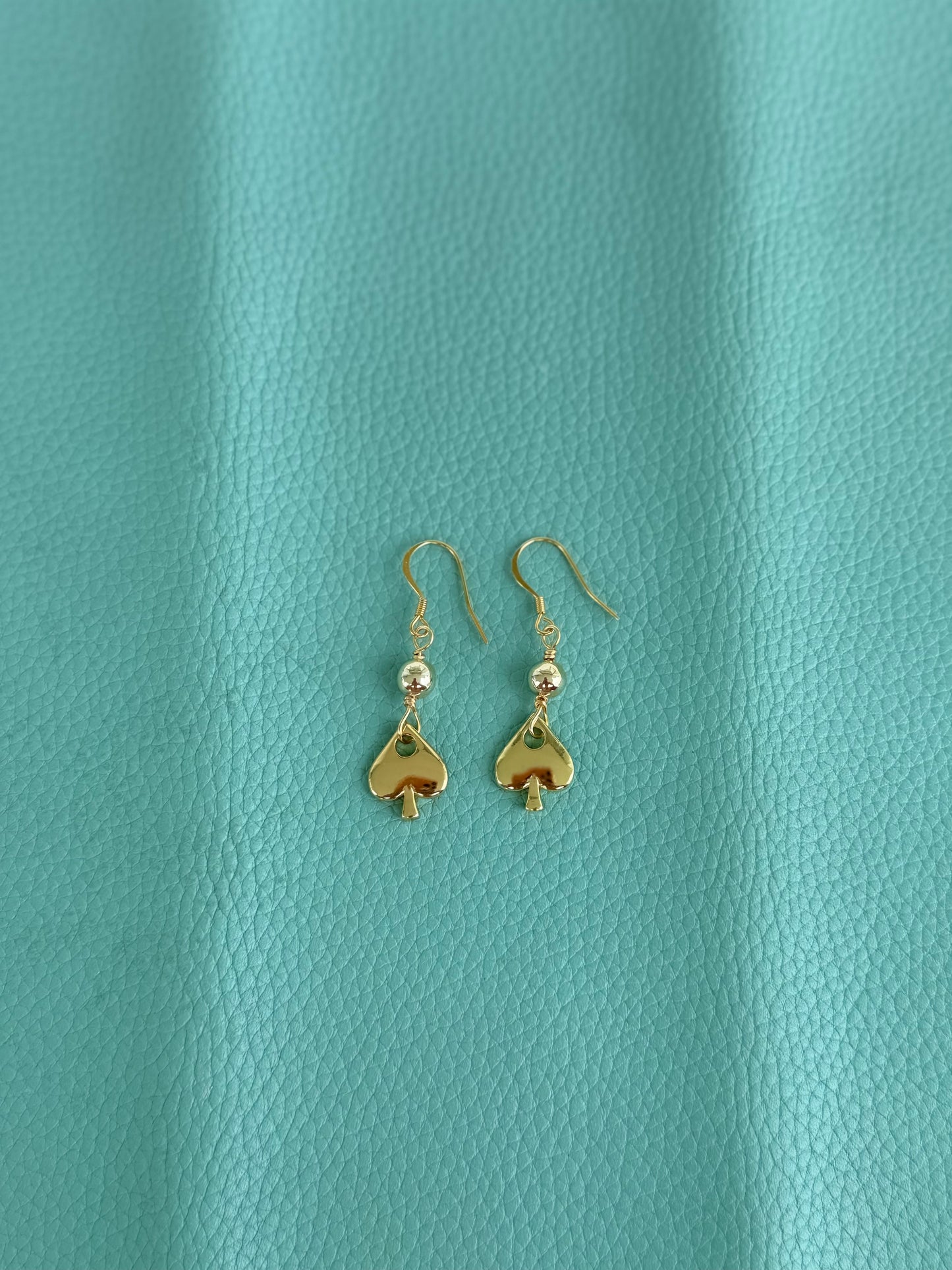 Spade earrings
