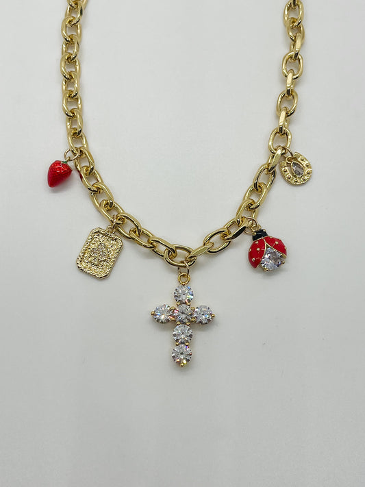 Rhinestone cross