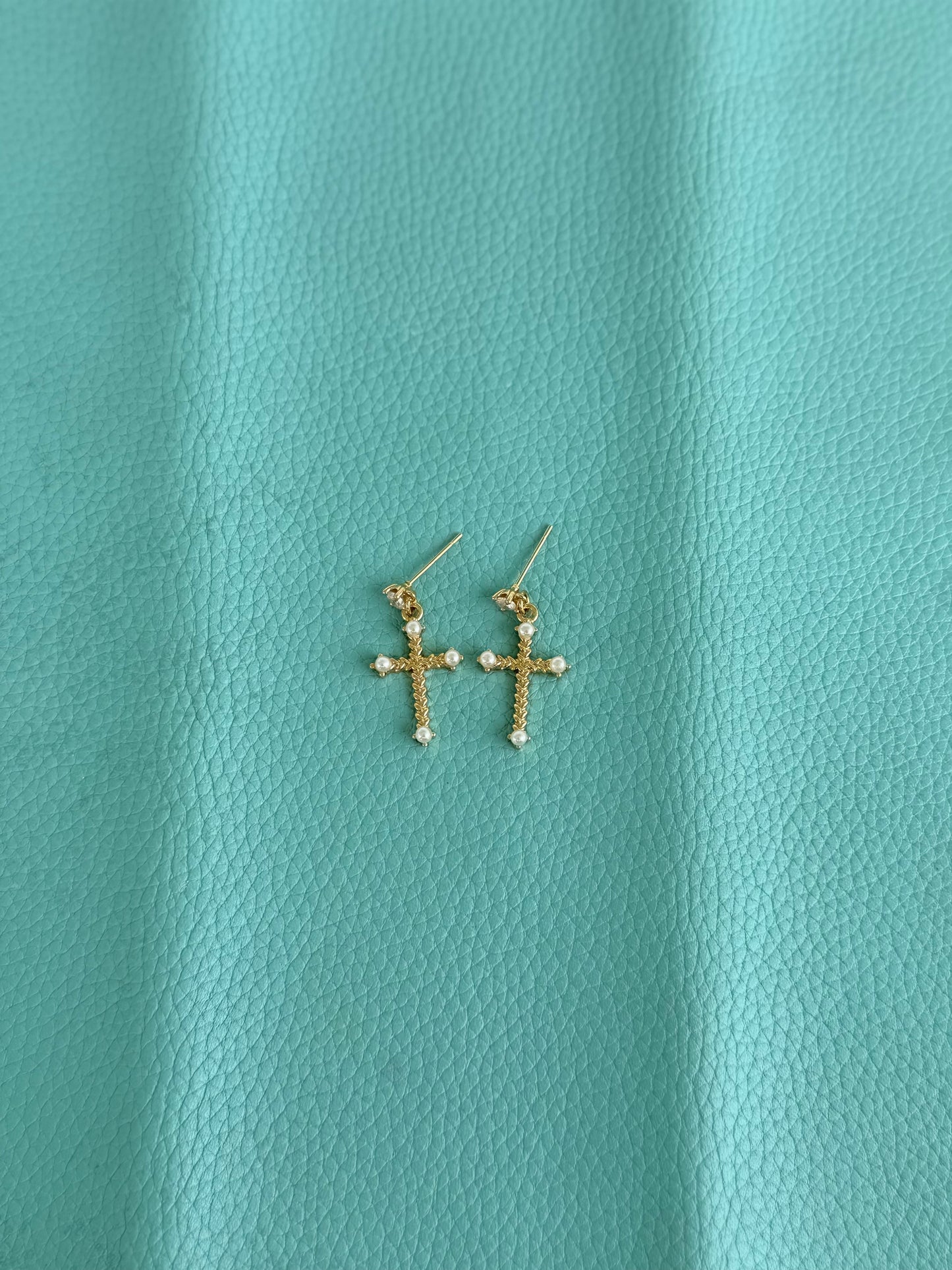 Cross earrings