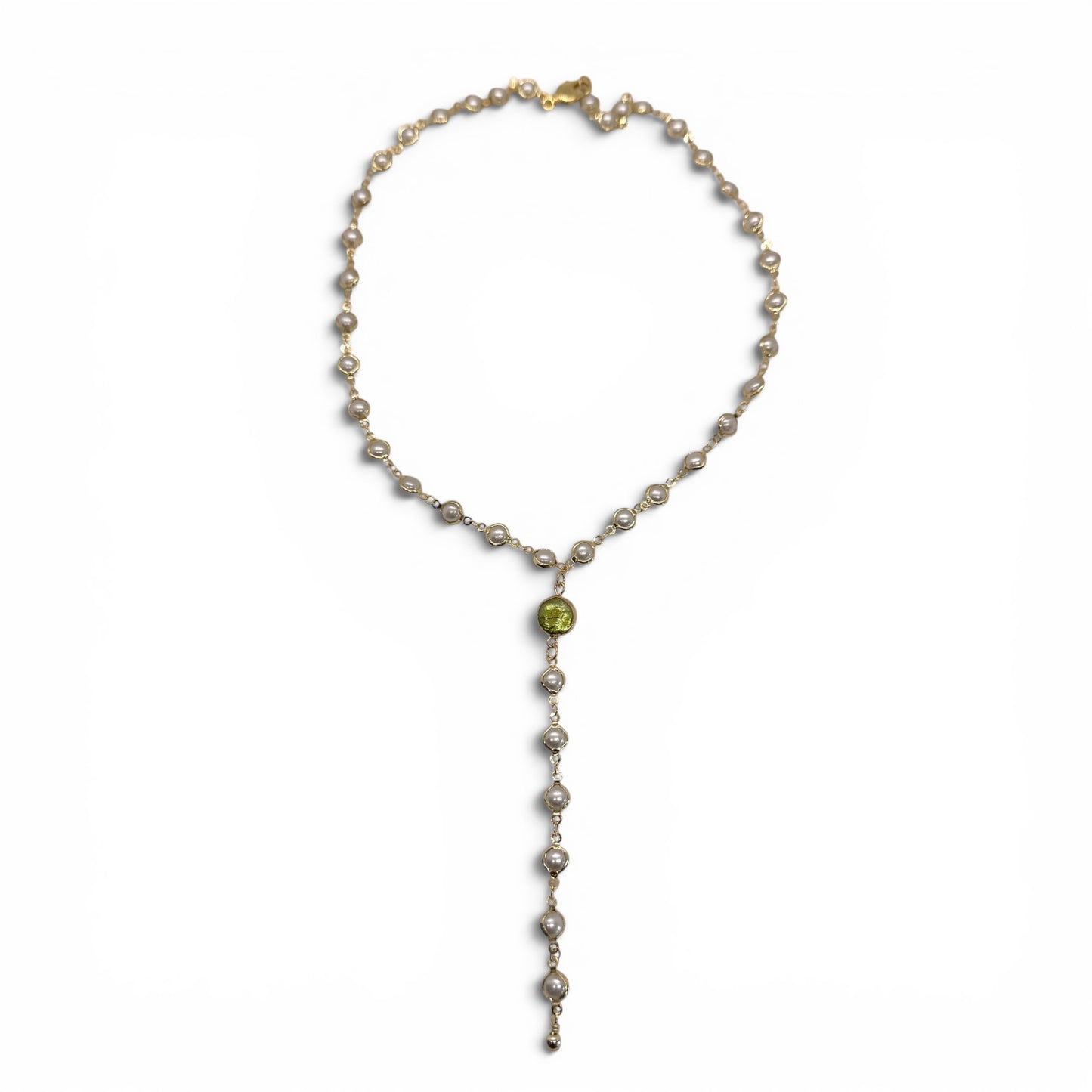Pearl Chain Lariat