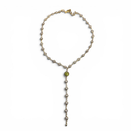 Pearl Chain Lariat