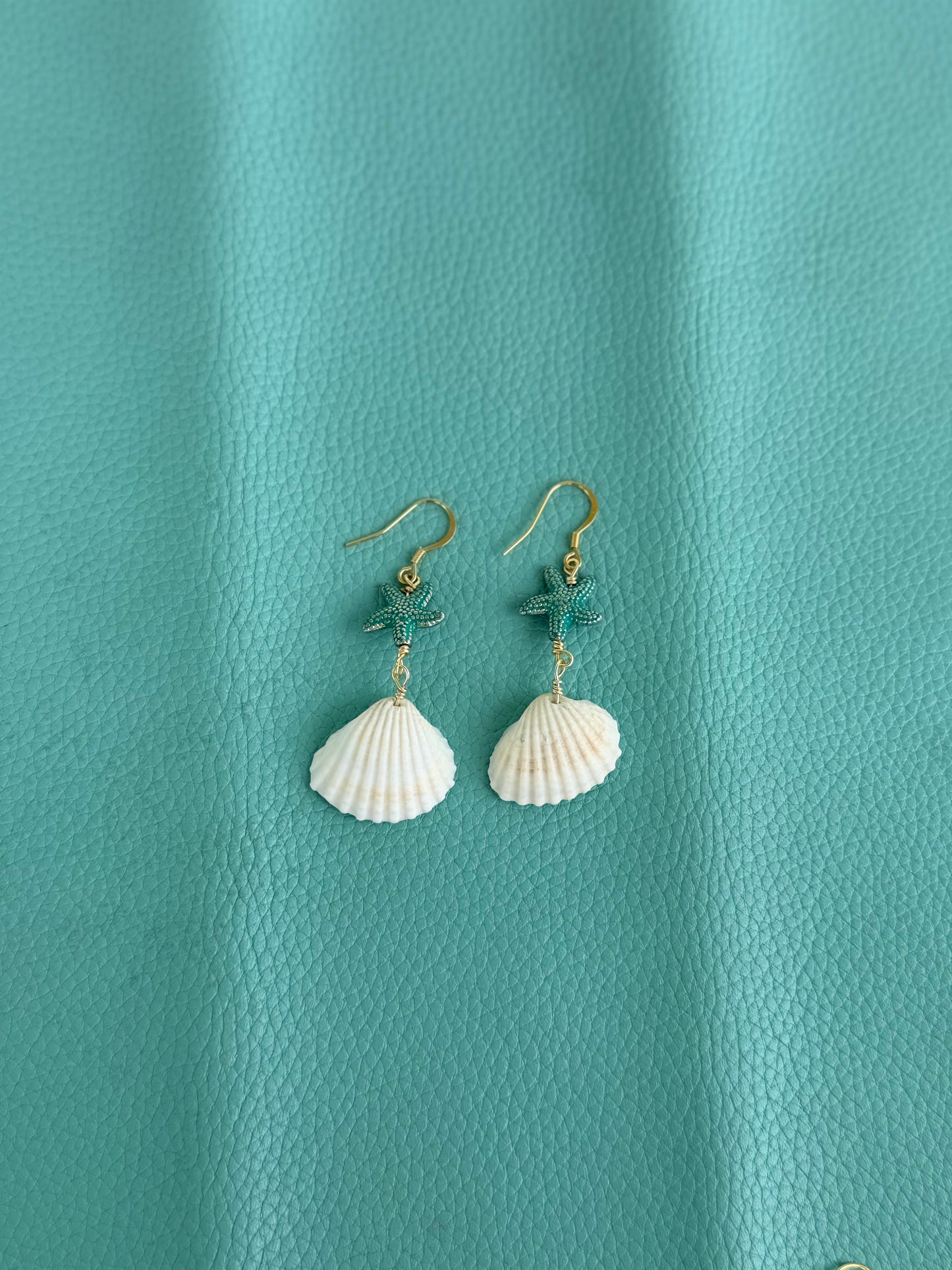 Seashell earrings