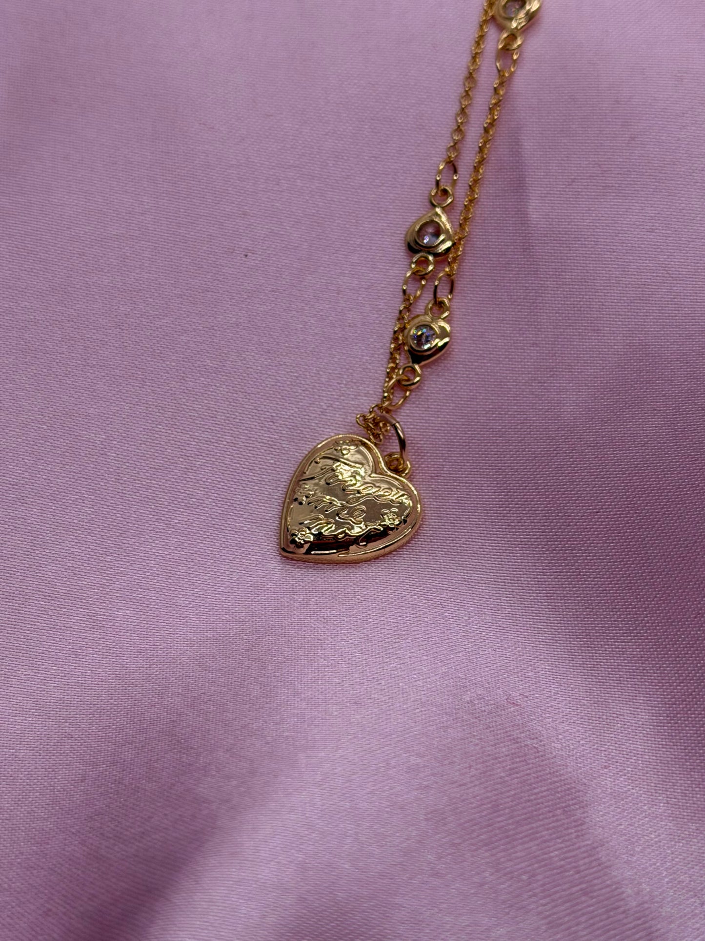 “Forget me not” necklace