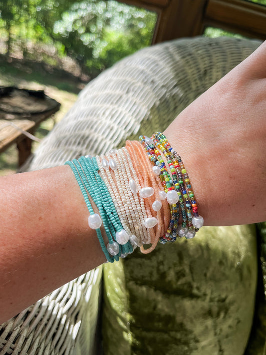 Stretchy wrap bracelet