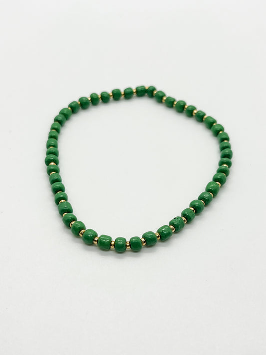 Green anklet/bracelet