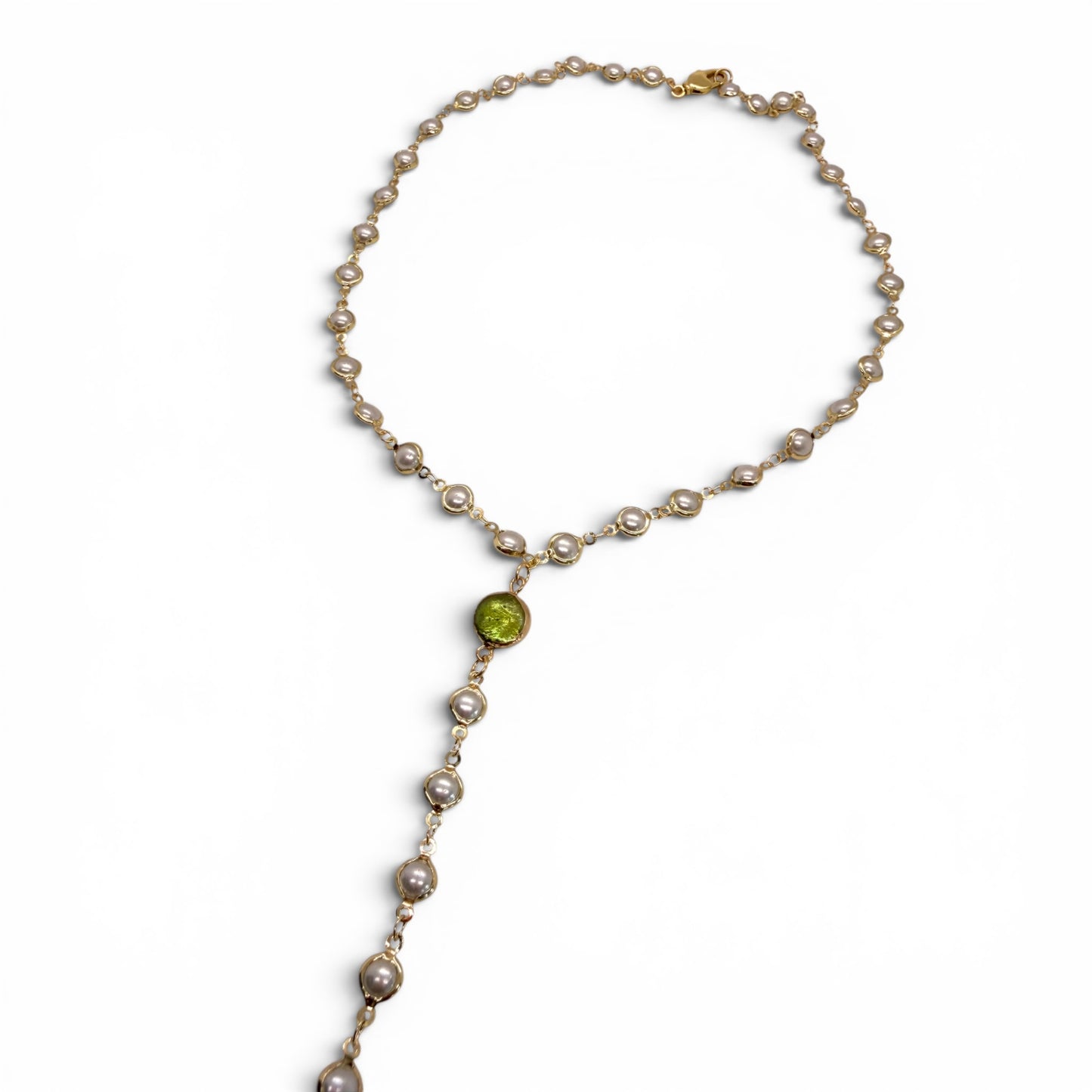 Pearl Chain Lariat